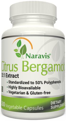 Naravis Citrus Bergamot Extract - 180 Capsules